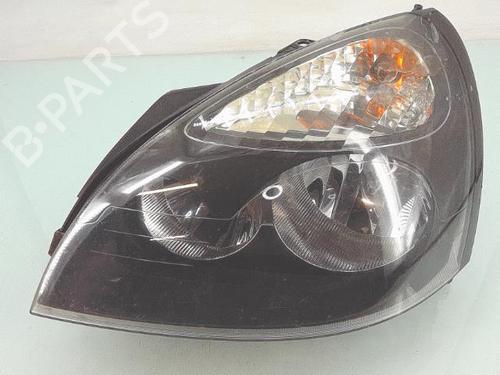 Used Left headlight RENAULT CLIO II (BB_, CB_) 1.2 (BB0A, BB0F, BB10, BB1K, BB28, BB2D, BB2H, CB0A,... (58 hp) 30517801