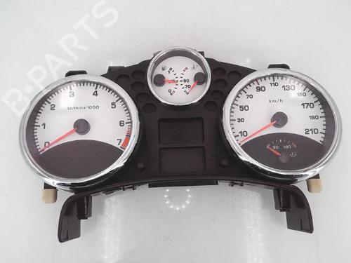 Used Instrument cluster PEUGEOT 207 (WA_, WC_) 1.6 16V VTi (120 hp) 25349793