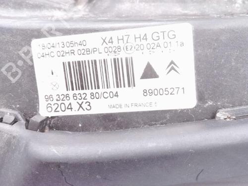 Used Left headlight Left headlight CITROËN C5 I (DC_) 2.0 16V (DCRFNC, DCRFNF) (136 hp) 25354881 25354881