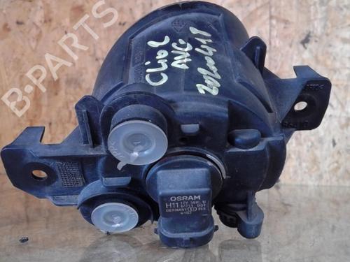 Venstre  foran tåkelykt RENAULT CLIO II (BB_, CB_) 1.2 (BB0A, BB0F, BB10, BB1K, BB28, BB2D, BB2H, CB0A,... (58 hp) 25359147