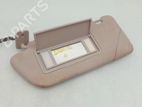 Venstre solskærm PEUGEOT 3008 I MPV (0U_) 1.6 HDi (109 hp) 33114805