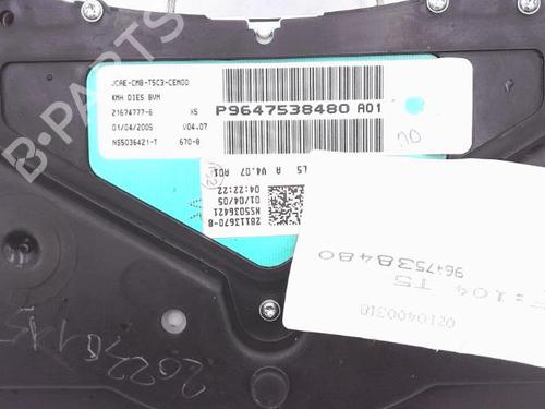 Instrument cluster PEUGEOT 307 SW (3H) 1.6 HDI 110 | BP25372121C47