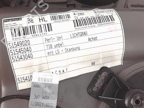 Used Rear left panel Rear left panel AUDI A4 B8 Avant (8K5) 2.0 TDI (143 hp) 26909115 26909115