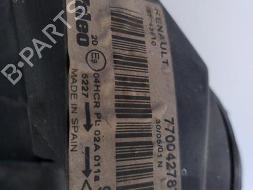Left headlight RENAULT MEGANE I (BA0/1_) 1.9 dCi (BA05, BA1F) | BP25354696C28 
