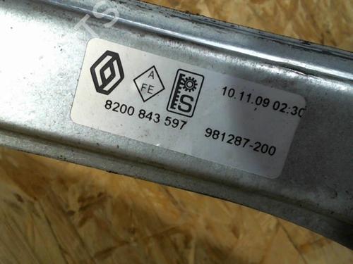 Used Front right window mechanism Front right window mechanism RENAULT CLIO III Grandtour (KR0/1_) 1.5 dCi (KR0F) (86 hp) 25367788 25367788