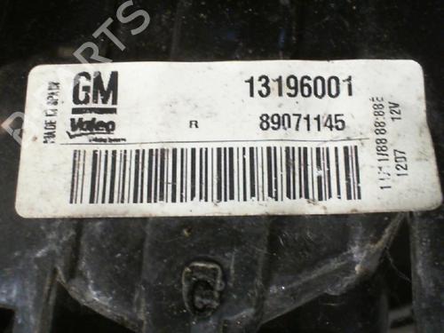 Højre baglygte OPEL MERIVA A MPV (X03) 1.7 CDTI (E75) (125 hp) 24754987