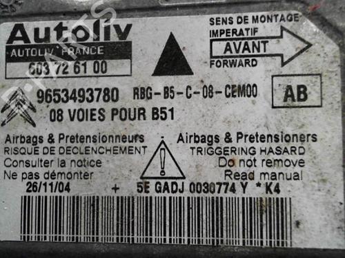 Kollisjonspute styreenhet CITROËN C4 I (LC_) 1.6 HDi | BP24743376M53 