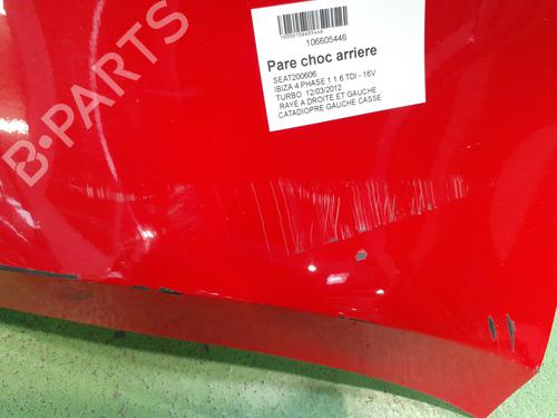 Rear bumper SEAT IBIZA IV (6J5, 6P1) 1.6 TDI | BP26391872C8 