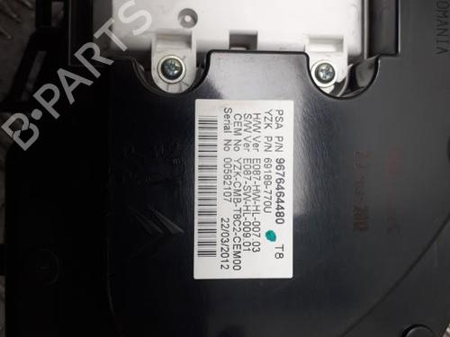 Instrument cluster PEUGEOT 5008 (0U_, 0E_) 2.0 HDi 150 / BlueHDi 150 | BP24751658C47 