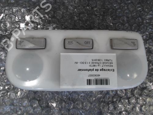 Used Interior roof light Interior roof light RENAULT MEGANE III Hatchback (BZ0/1_, B3_) 1.5 dCi (BZ09, BZ0D, BZ1W, BZ29, BZ14) (110 hp) 24765298 24765298