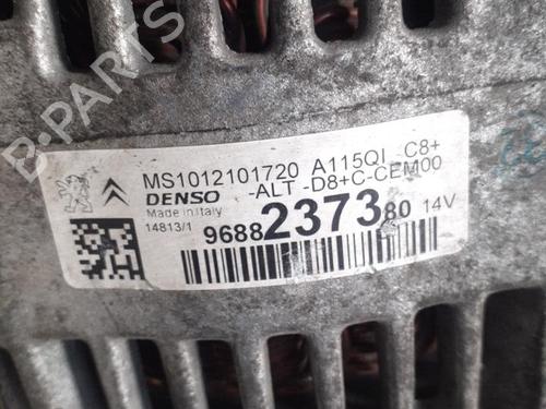 Generator CITROËN C3 II (SC_) 1.2 VTi 82 (82 hp) 24740254