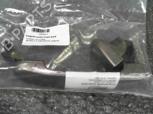 Used Front right exterior door handle NISSAN MICRA III (K12) 1.4 16V (88 hp) 24762911