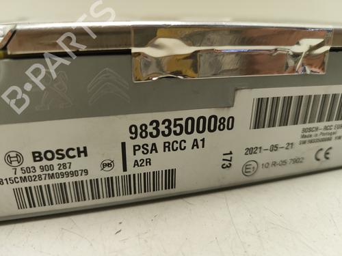 Used Radio Radio CITROËN JUMPY III Van (V_) 2.0 BlueHDi 120 (122 hp) 27923141 27923141