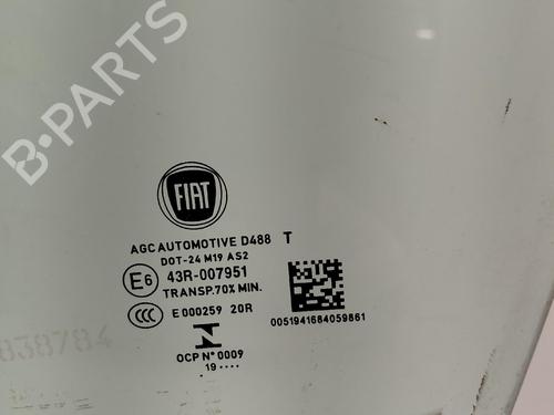 Used Front left door window Front left door window FIAT 500X (334_) 1.0 (334.AXN1B) (120 hp) 39938468 39938468