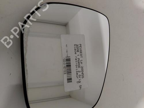 Used Right mirror glass PEUGEOT 3008 I MPV (0U_) 2.0 HDi 150 / BlueHDi 150 (150 hp) 31010826