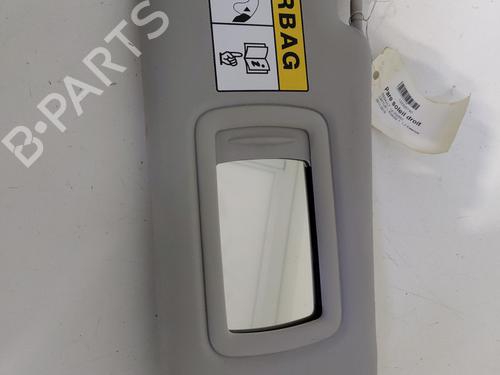 Right sun visor RENAULT CAPTUR I (J5_, H5_) 1.2 TCe 120 | BP33474435I2 - Image 2
