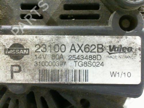 Used Alternator NISSAN MICRA III (K12) 1.2 16V (65 hp) 24746084
