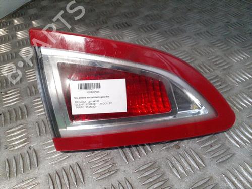 Used Left tailgate light Left tailgate light RENAULT SCÉNIC III (JZ0/1_) 1.5 dCi (110 hp) 24747773 24747773