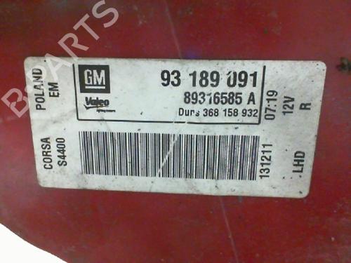 Right taillight OPEL CORSA D (S07) 1.2 (L08, L68) | BP24742934C35 