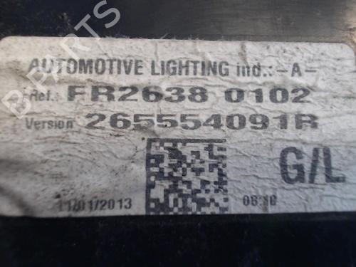 Used Left taillight RENAULT CLIO IV (BH_) 1.5 dCi 90 (90 hp) 24744967