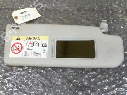 Right sun visor VW POLO V (6R1, 6C1) 1.0 TSI 6R0857552AL2F4