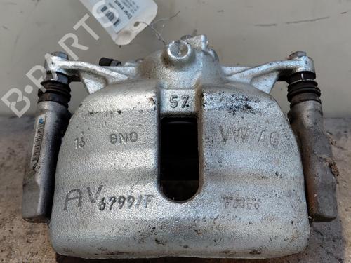 Used Right front brake caliper AUDI A3 Limousine (8VS, 8VM) 35 TDI (150 hp) 28593120