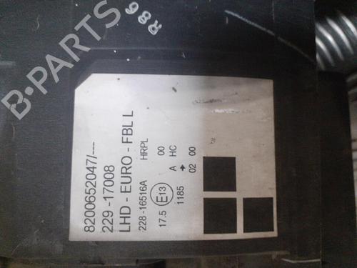 Scheinwerfer links für RENAULT MODUS / GRAND MODUS (F/JP0_) 1.5 dCi (JP0G, JP0H) (106 hp) 24760092