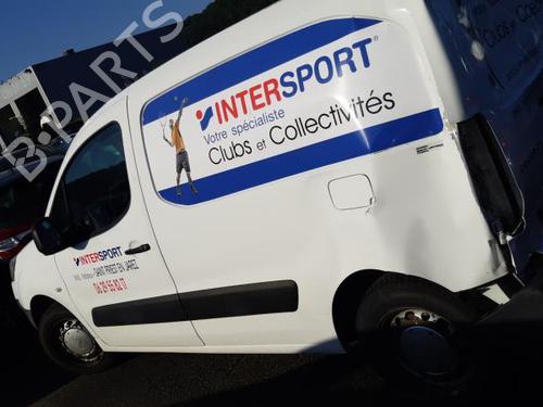 Right sun visor PEUGEOT PARTNER Box Body/MPV 1.6 HDi 16V | BP24755800I2 