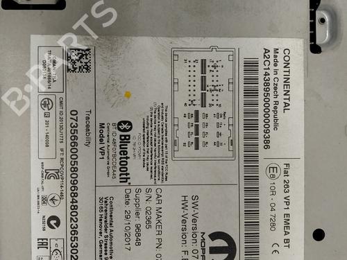 Radio FIAT DOBLO Cargo (263_) | BP34365711E6 - Image 3