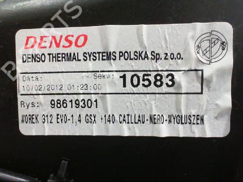 Heater blower motor FIAT 500 (312_) 1.2 (312AXA1A) | BP25263063M62 