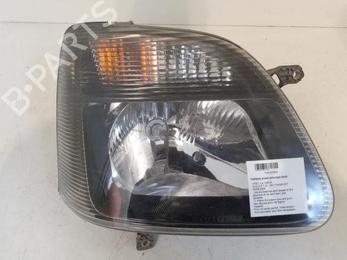 Used Right headlight Right headlight OPEL AGILA A (H00) 1.2 16V Twinport (F68) (80 hp) 24821521 24821521