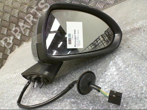 Used Right mirror OPEL CORSA D (S07) 1.0 (L08, L68) (65 hp) 24742868