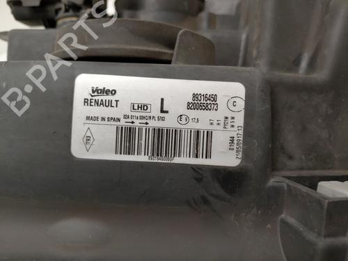 Used Left headlight Left headlight RENAULT MODUS / GRAND MODUS (F/JP0_) 1.5 dCi (JP0G, JP0H) (106 hp) 31910108 31910108