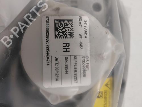 Front right seatbelt FIAT 500L (351_, 352_) 1.6 D Multijet (199LYD1B) | BP39608917I25 - Image 3