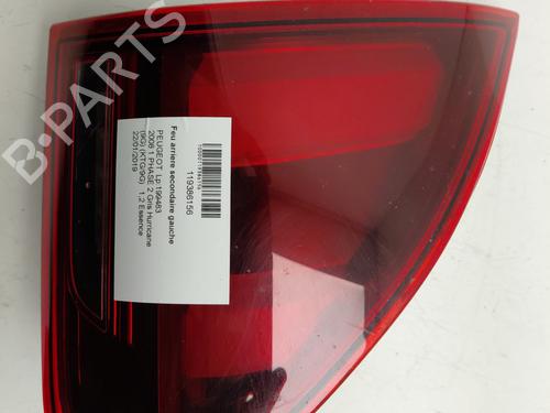 Venstre baglygte bagklap PEUGEOT 2008 I (CU_) 1.2 THP 110 / PureTech 110 (110 hp) 31669520