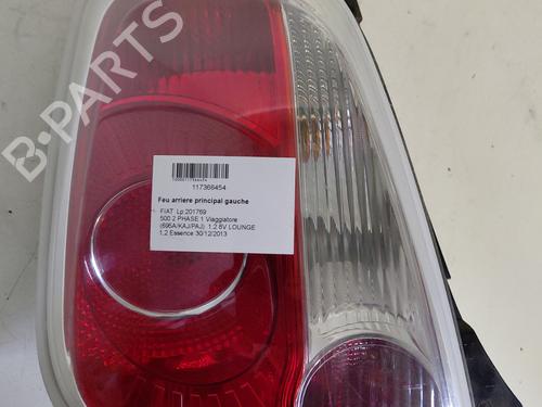 Used Left taillight FIAT 500 (312_) 1.2 (312AXA1A) (69 hp) 30692489