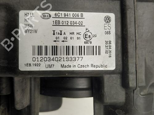 Used Right headlight Right headlight VW POLO V (6R1, 6C1) 1.2 TSI 16V (90 hp) 35990010 35990010