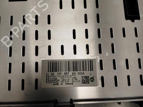 Used Display monitor Display monitor RENAULT MEGANE IV Grandtour (K9A/M/N_) 1.2 TCe 130 (K9MR) (130 hp) 40123229 40123229