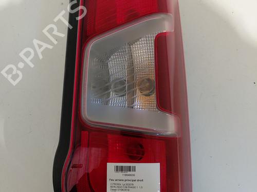 Used Right taillight CITROËN BERLINGO Box Body/MPV (K9) 1.5 BlueHDi 130 (131 hp) 31306073