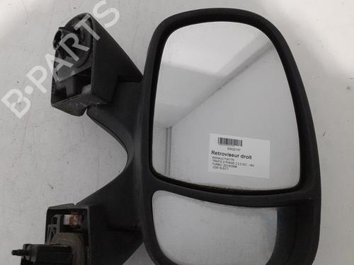 Used Right mirror RENAULT TRAFIC II Bus (JL) 2.0 dCi 115 (JL00, JL01, JL0H, JL0M, JL0U) (114 hp) 24750468
