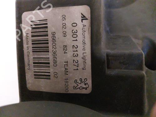 Left headlight PEUGEOT 407 SW (6E_, 6D_) 2.0 HDi 135 | BP28534620C28 