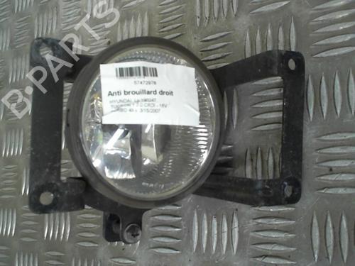 Right front fog light HYUNDAI TUCSON (JM) 2.0 CRDi All-wheel Drive | BP24740269C31 