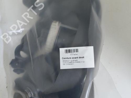 Used Front right seatbelt Front right seatbelt RENAULT CLIO II (BB_, CB_) [1998-2016] 29072204 29072204