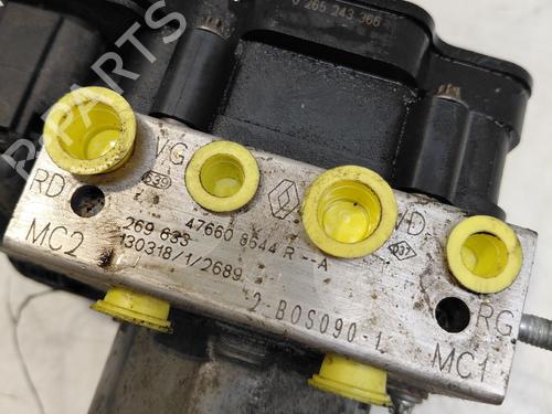 Used ABS pump ABS pump RENAULT CLIO IV (BH_) 1.2 TCe 120 (BHM0) (120 hp) 34454921 34454921