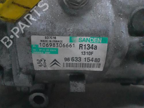 AC compressor PEUGEOT 407 (6D_) 2.0 16V (6DRFJC, 6DRFJE, 6DRFJF) | BP28069727M34 