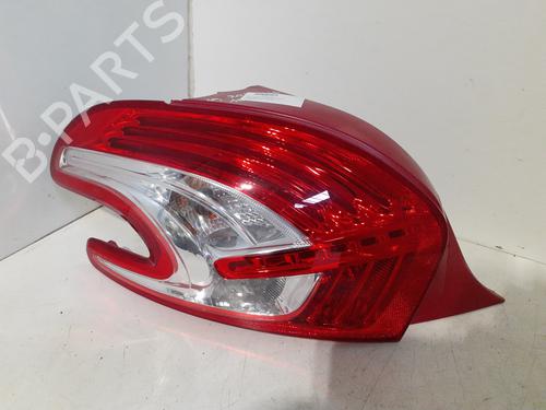 Used Left taillight PEUGEOT 208 I (CA_, CC_) 1.6 HDi (92 hp) 31262158