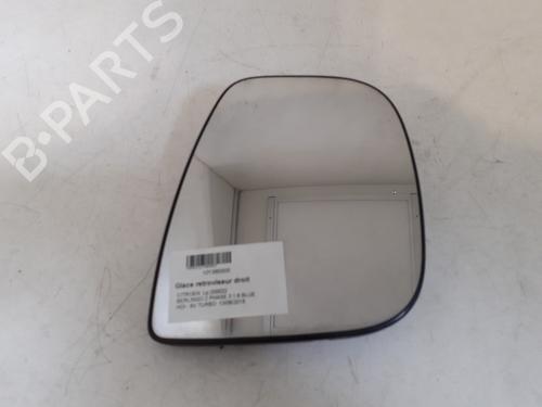 Used Right mirror glass CITROËN BERLINGO Box Body/MPV (B9) 1.6 BlueHDi 100 (99 hp) 31214954