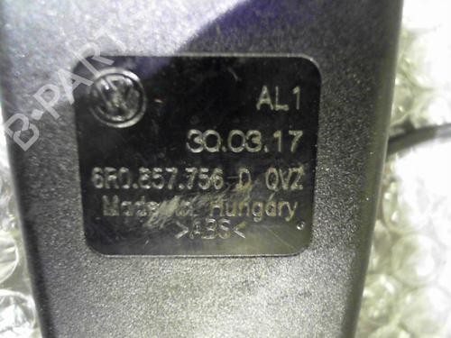 Used Seat buckle VW POLO V (6R1, 6C1) 1.2 TSI 16V (90 hp) 24765481
