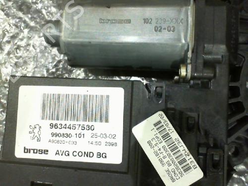 Left front window motor PEUGEOT 307 (3A/C) 1.6 16V | BP24766334E21 