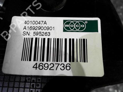 Break pedal MERCEDES-BENZ B-CLASS Sports Tourer (W245) B 180 CDI (245.207) | BP24762850I19 